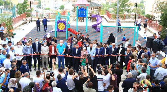 BATTALGAZİ BELEDİYESİ'NİN REVİZE ETTİĞİ 32 PARK HİZMETE SUNULDU