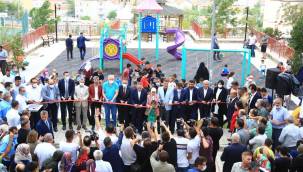BATTALGAZİ BELEDİYESİ'NİN REVİZE ETTİĞİ 32 PARK HİZMETE SUNULDU