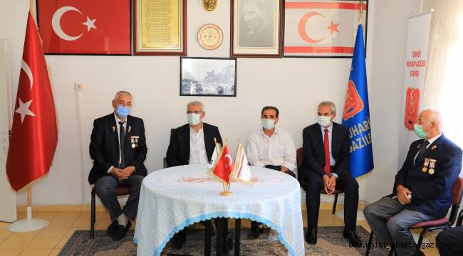 BAŞKAN GÜDER, GAZİLERLE BİR ARAYA GELDİ