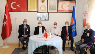 BAŞKAN GÜDER, GAZİLERLE BİR ARAYA GELDİ