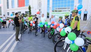 BATTALGAZİ'DE AVRUPA HAREKETLİLİK HAFTASI BİSİKLET TURU İLE KUTLANDI