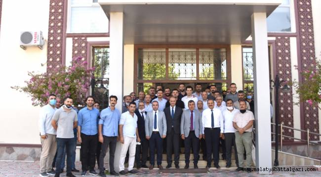 Büyükşehir Yol ve Altyapı Daire Başkanlığı'nda Devir Teslim Töreni Yapıldı