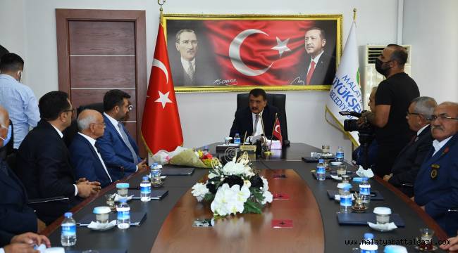 Şehit ve Gazi Derneklerinden Başkan Gürkan'a Ziyaret