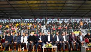 Orduzu Sentetik Çim Sahası düzenlenen törenle hizmete girdi