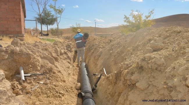 YAZIHAN-BUZLUK'UN KANALİZASYON SORUNU ÇÖZÜLDÜ