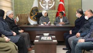  BAŞKAN GÜDER VE MİLLETVEKİLİ ÇALIK'TAN HAYIRLI OLSUN ZİYARETİ