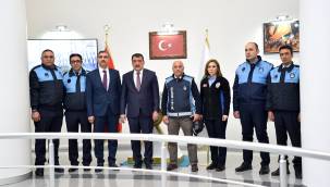 BAŞKAN GÜRKAN, GÖREVDE YÜKSELME SINAVINDA BAŞARILI OLAN PERSONELLERLE BİR ARAYA GELDİ