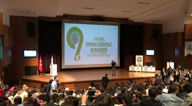 Bursa Malatyalilar Kültür ve Dayanışma Derneği Yönetim kurulu üyesi Ziraat Mühendisi Abdullah Berk AKKAŞ dan Tarımsal Eğitim ve Öğretimin 176. Yıl dönümü Kutlama Mesajı