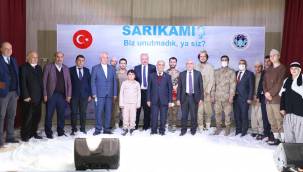 SARIKAMIŞ ŞEHİTLERİ BATTALGAZİ'DE ANILDI