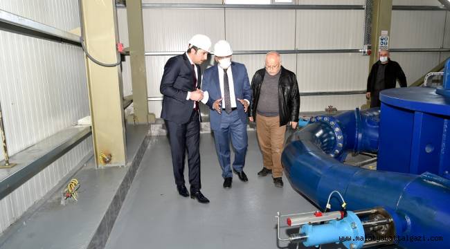 KUYUÖNÜ HES ENERJİ ÜRETİMİNE BAŞLADI