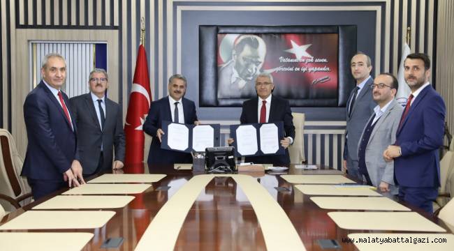  BATTALGAZİ'DEKİ GENÇLER İÇİN PROTOKOL İMZALANDI