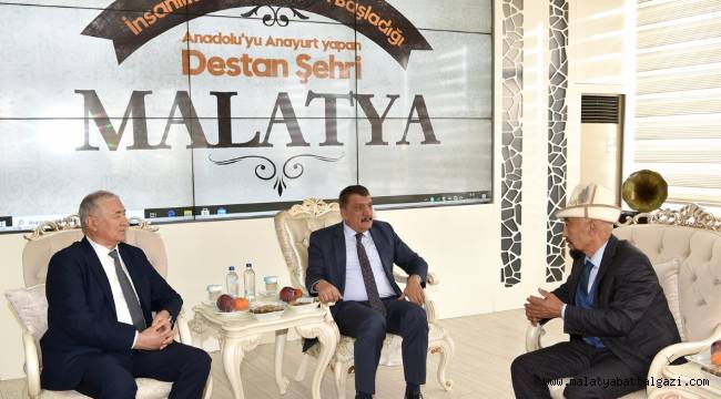 Kırgızistan Cumhurbaşkanı Danışmanı Börübaşov'u kabul eden Başkan Gürkan;