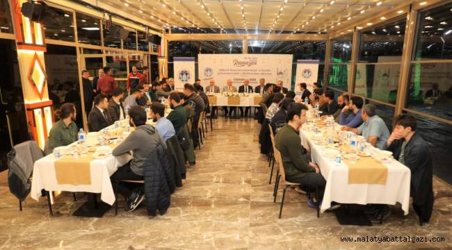 BAŞKAN GÜDER, GENÇ STK TEMSİLCİLERİ İLE İFTARDA BULUŞTU