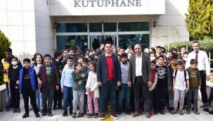 MALATYA BÜYÜKŞEHİR BELEDİYESİ SEMT KONAĞI ÖĞRENCİLERİ KÜTÜPHANE GEZDİ