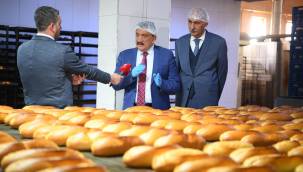 MEGSAŞ Üretim Tesislerinde incelemelerde bulunan Başkan Gürkan,