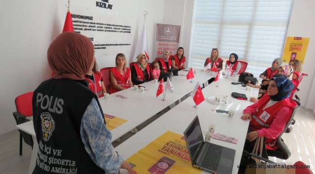 Malatya Emniyeti KADES bilgilendirmelerine devam ediyor