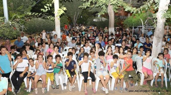 BATTALGAZİ'DE YAZ AKŞAMLARINA YOĞUN İLGİ