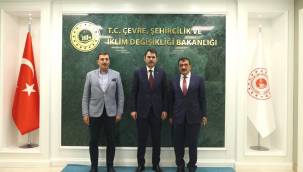 Başkan Gürkan, Ankara'da Bir Dizi Ziyaretlerde Bulundu