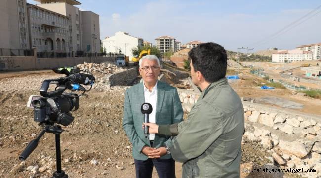 BAŞKAN GÜDER, 72 MİLYONLUK DERME DERESİ PROJESİNDEKİ ÇALIŞMALARI İNCELEDİ