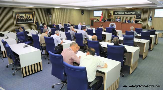 BATTALGAZİ BELEDİYE MECLİSİ EKİM AYI ÜÇÜNCÜ BİRLEŞİMİ YAPILDI