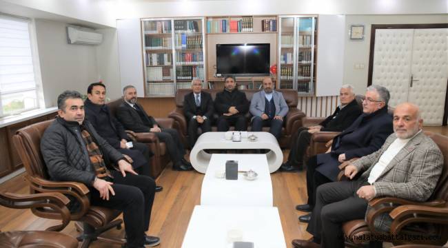 BAŞKAN GÜDER'DEN İL MÜFTÜSÜ YILDIRIM'A HAYIRLI OLSUN ZİYARETİ